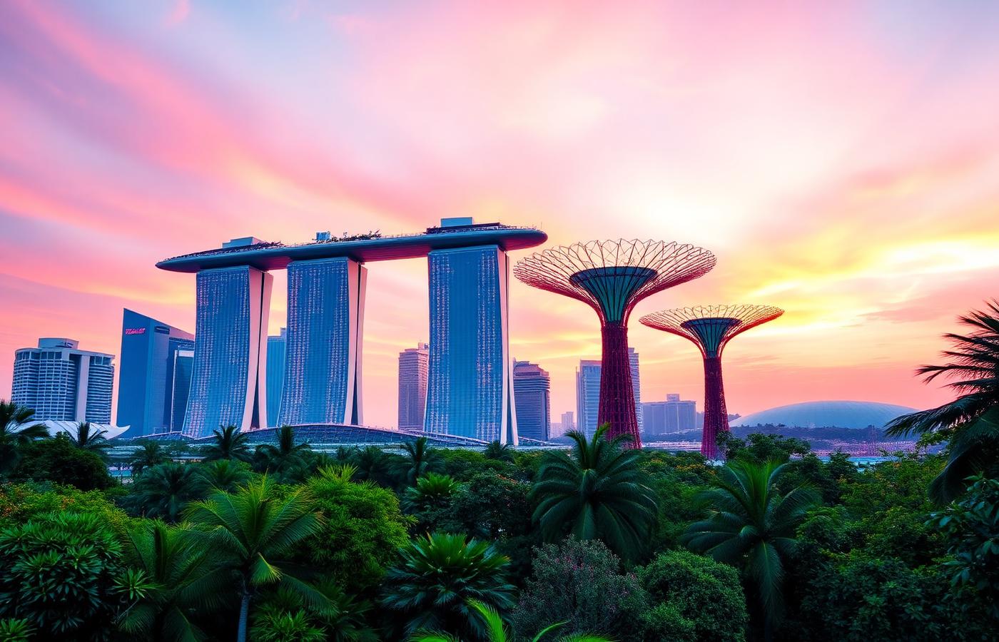 Singapore Escape (December)
 Universal+Sentosa+Cloud Forest· 